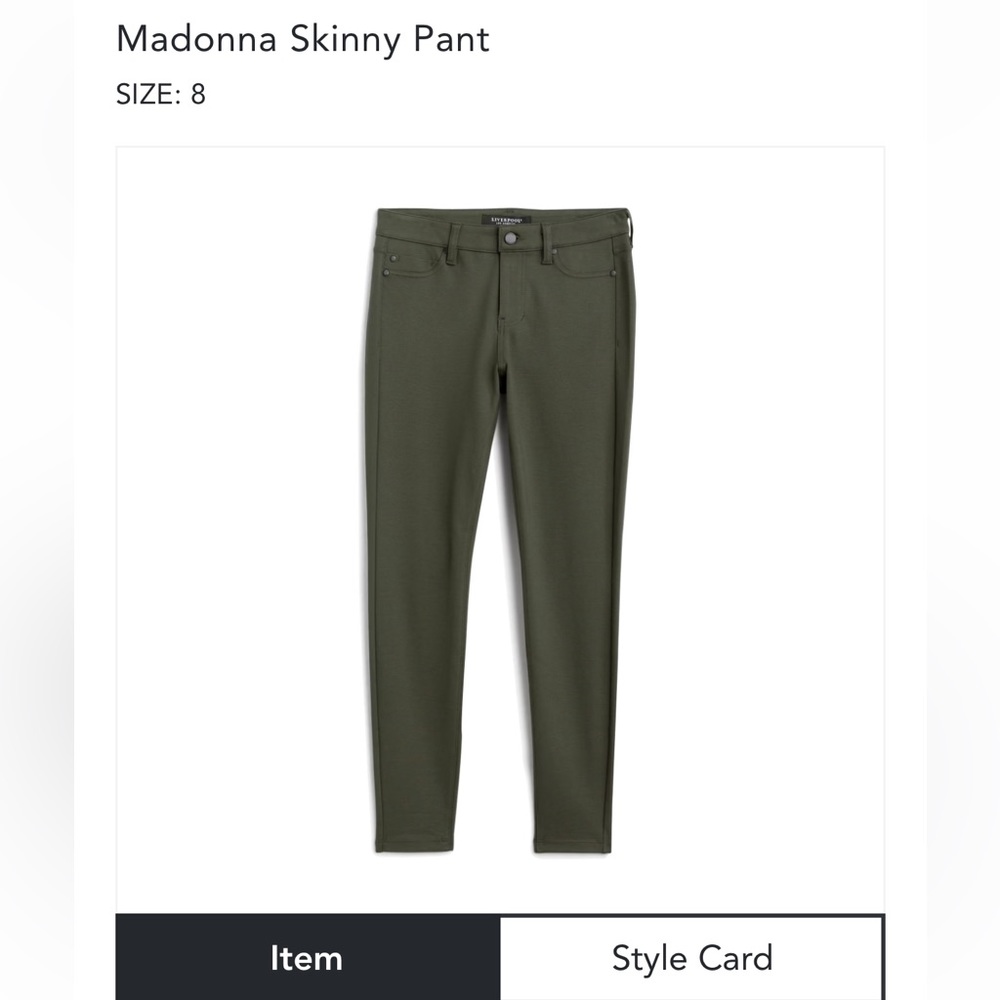 Liverpool Skinny Pant